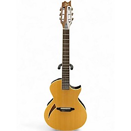Used ESP LTD TL-6N Natural Classical Acoustic Guitar