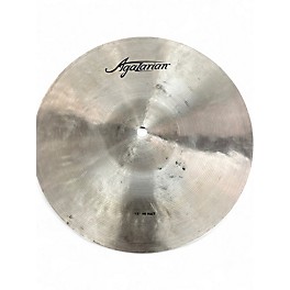 Used Agazarian 13in hi hat top Cymbal