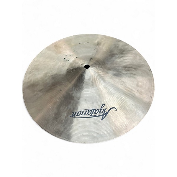 Used Agazarian 13in hi hat top Cymbal