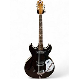 Vintage 1960s Teisco EP-90T Walnut Hollow Body Electric Guitar