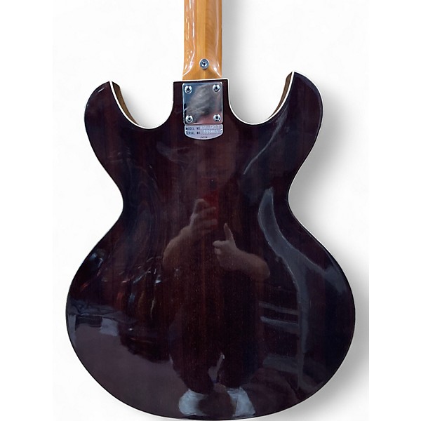Vintage 1960s Teisco EP-90T Walnut Hollow Body Electric Guitar