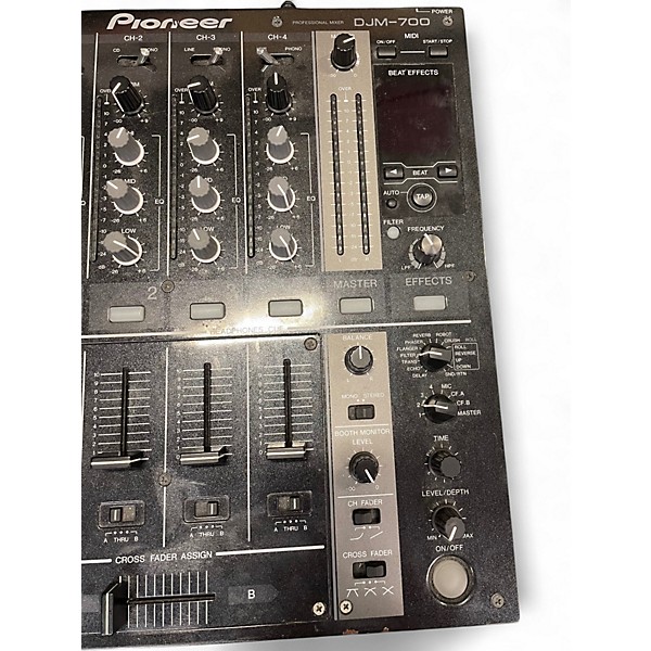 Used Pioneer DJ DJM700 DJ Mixer | Guitar Center