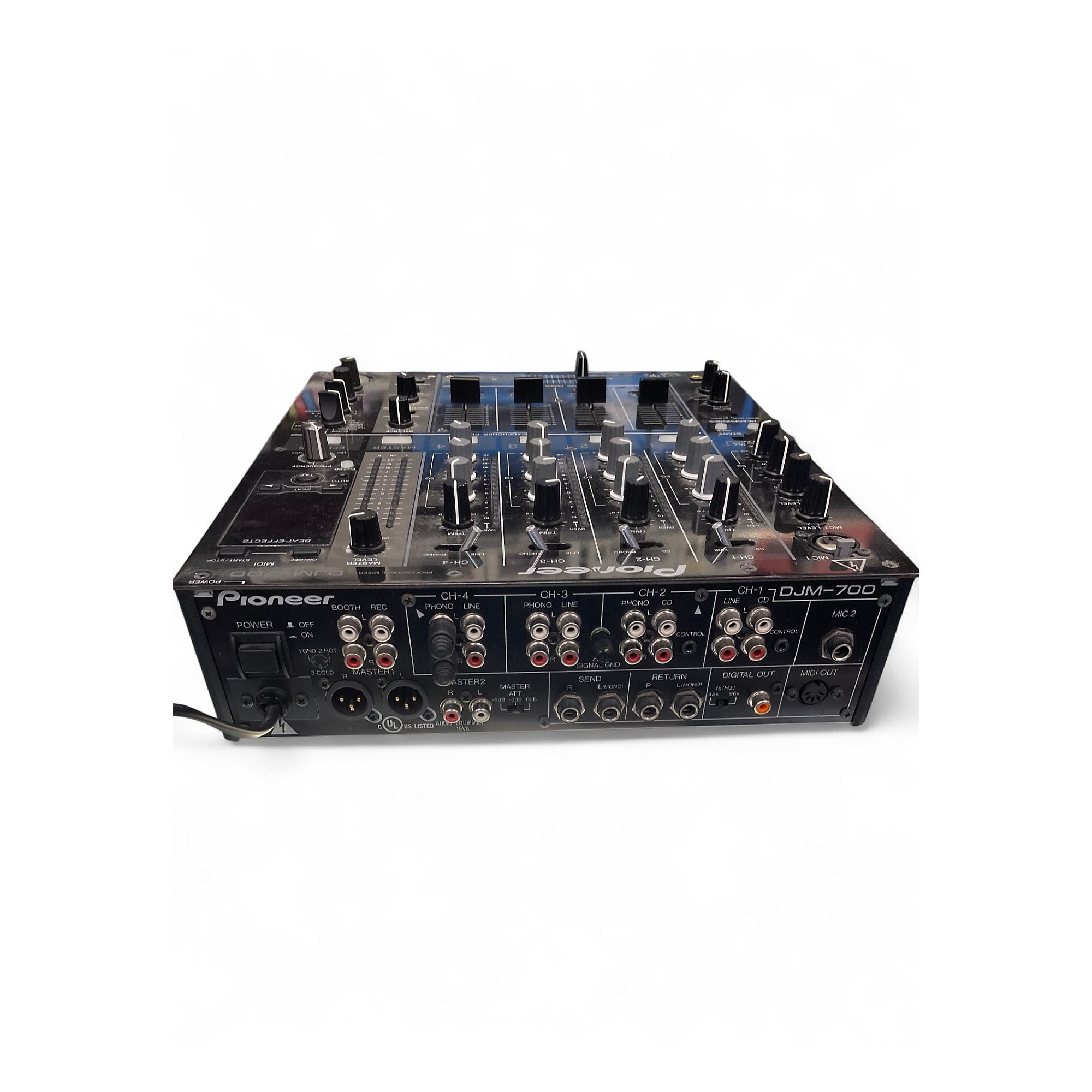 06 Pioneer DJM-700 DJミキサー Pioneer DJM-700 Black Digital DJ Mixer 4-Channel | eBay