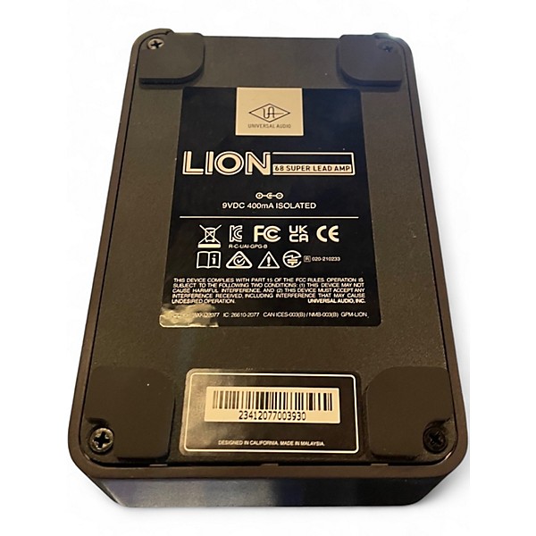 Used Universal Audio UAFX LION '68 SUPER LEAD AMP Effect