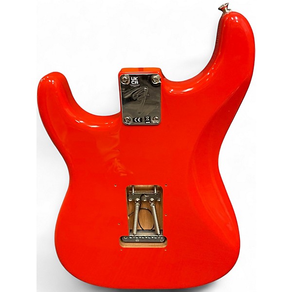 Used 2024 Fender PLAYER II STRATOCASTER  CORAL RED Solid Body Electric Guitar