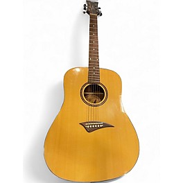 Used Dean Daytona Natural Acoustic Guitar