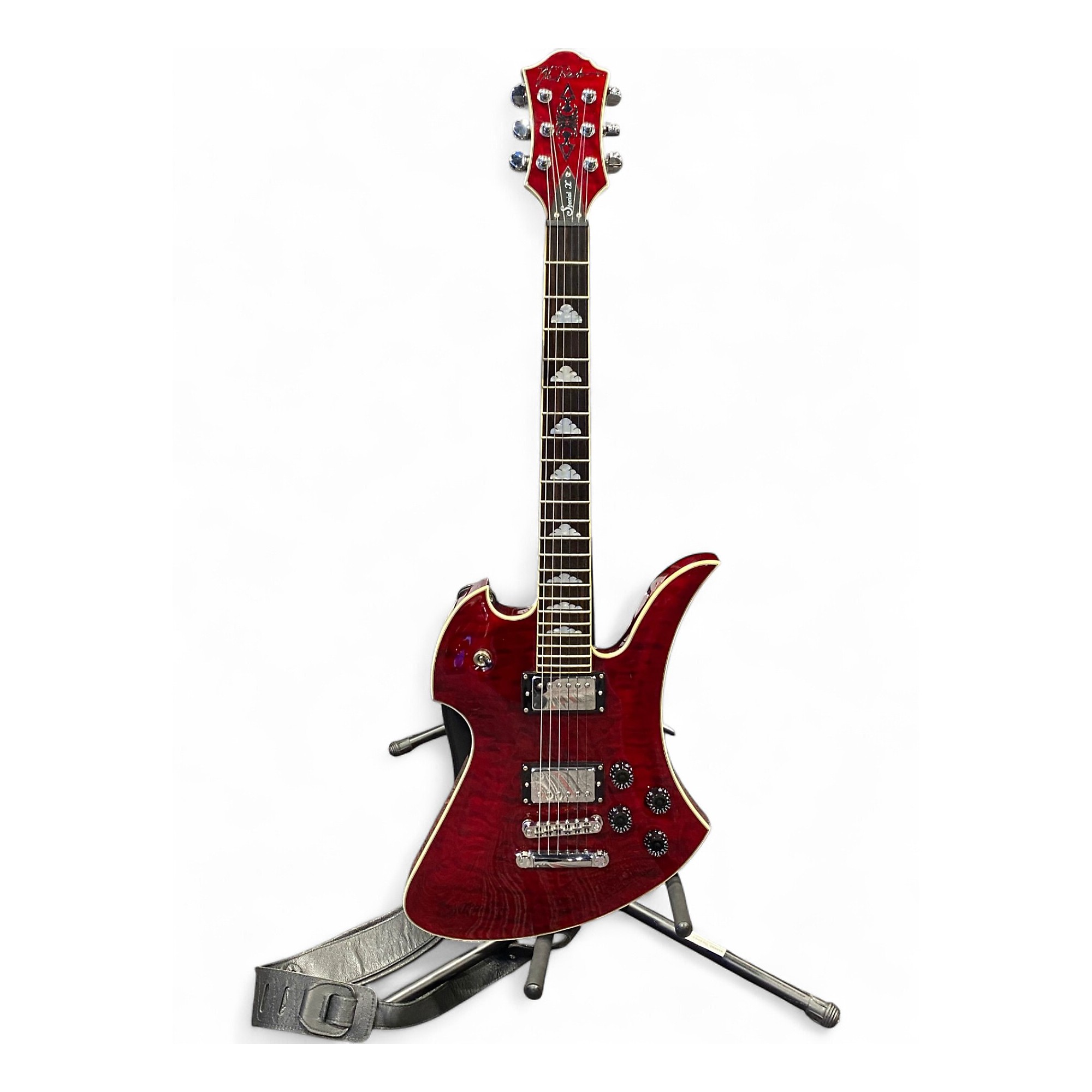 【ちなも】B.C Rich Mockingbird hide Electric Guitar B.C.Rich MKB-1600 Mockingbird Hide Hiroshi