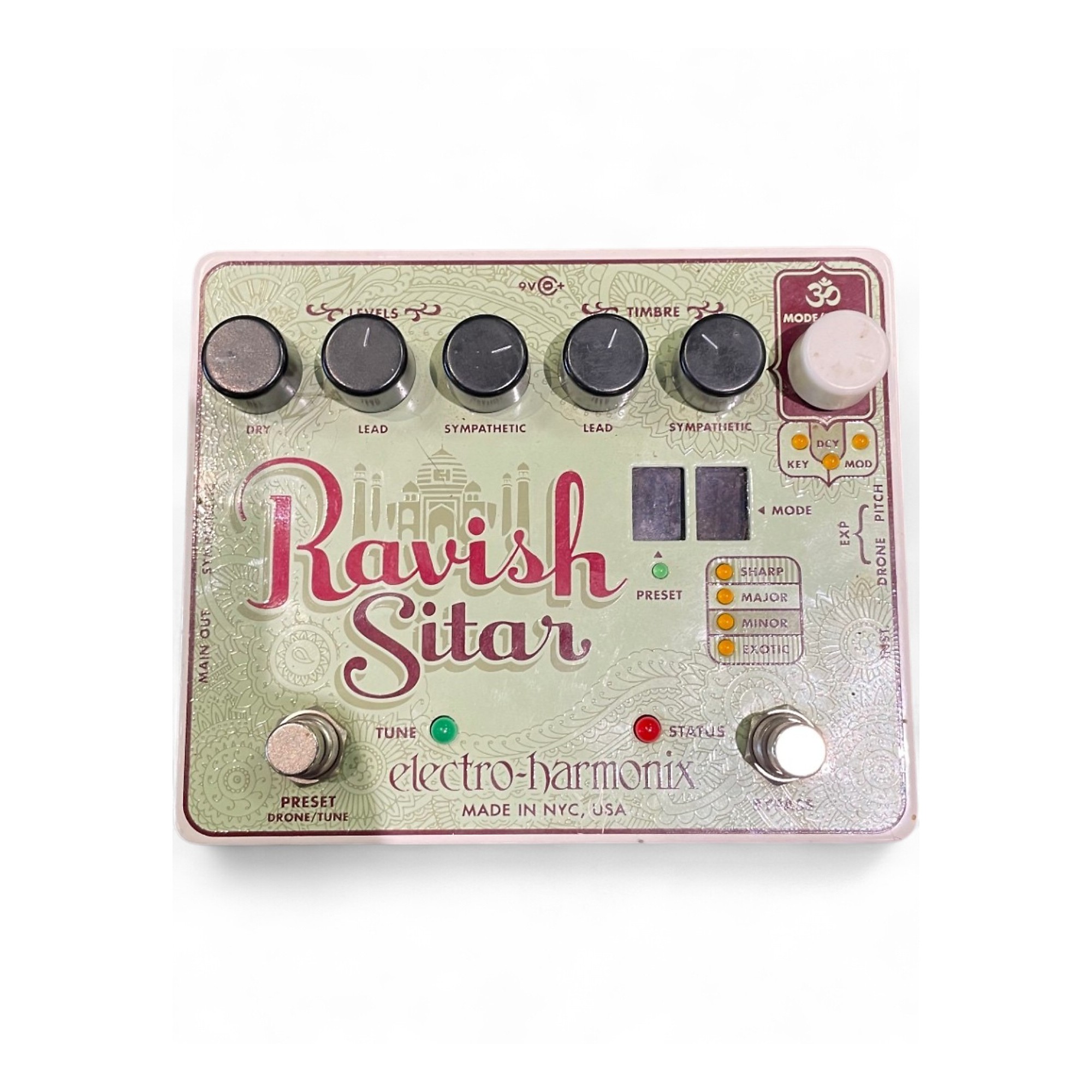 【バラ売り相談可】【エレハモ】mel9 & Ravish Sitar Used Electro-Harmonix Ravish Sitar Effect Pedal | Guitar Center