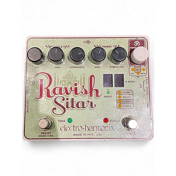 Used Electro-Harmonix Ravish Sitar Effect Pedal | Guitar Center