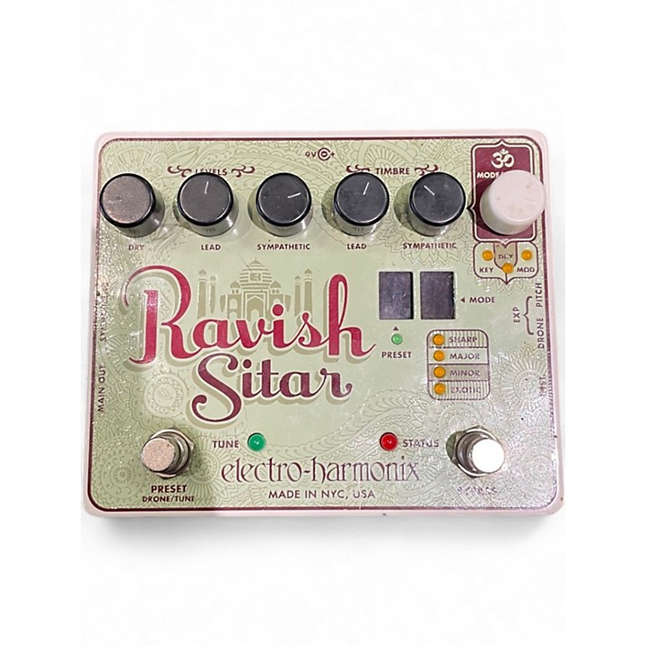 Used Electro-Harmonix Ravish Sitar Effect Pedal | Guitar Center