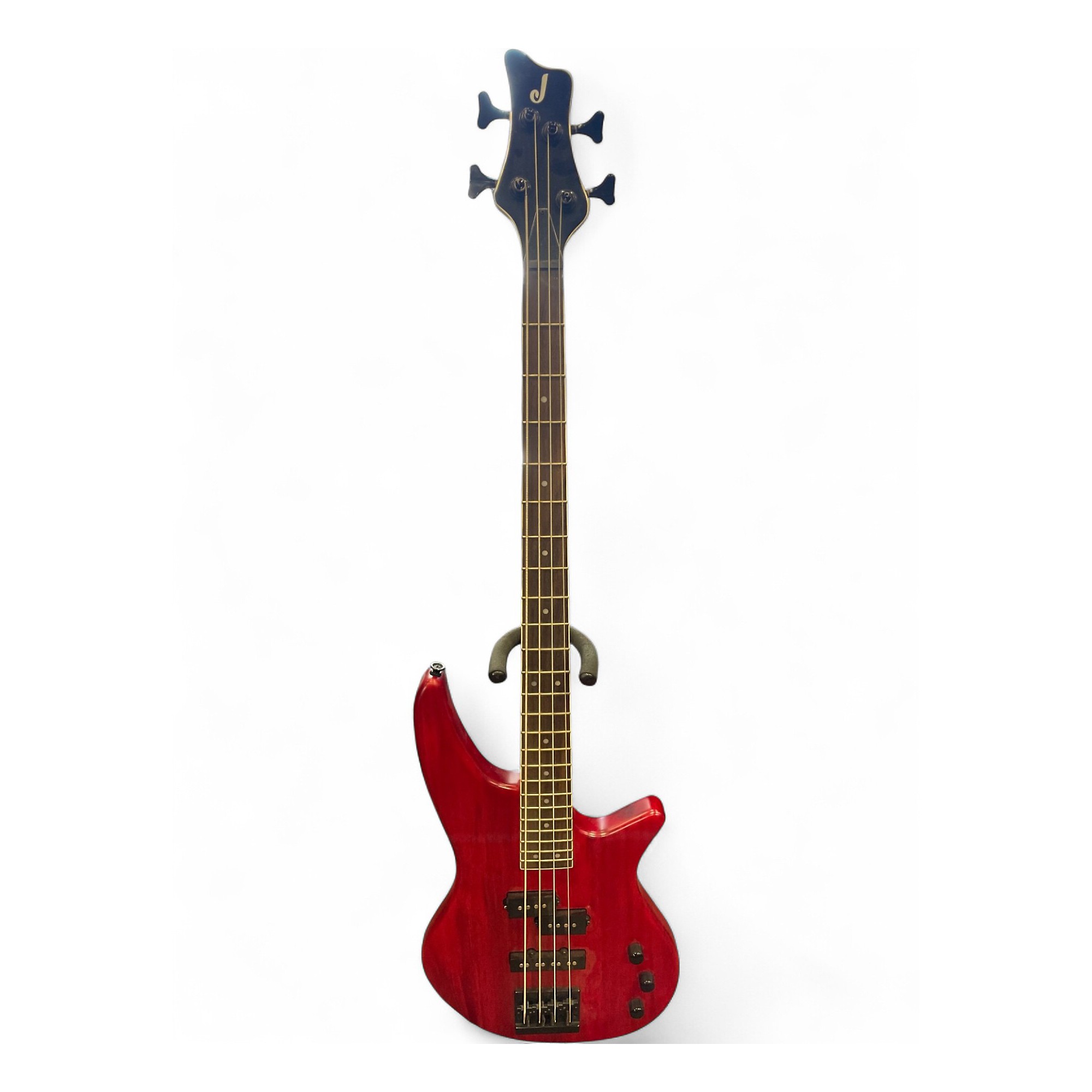 Used Jackson JS23 Dinky RED STAIN Solid Body Electric Guitar