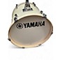 Used Yamaha 3 Piece Stage Custom White Drum Kit