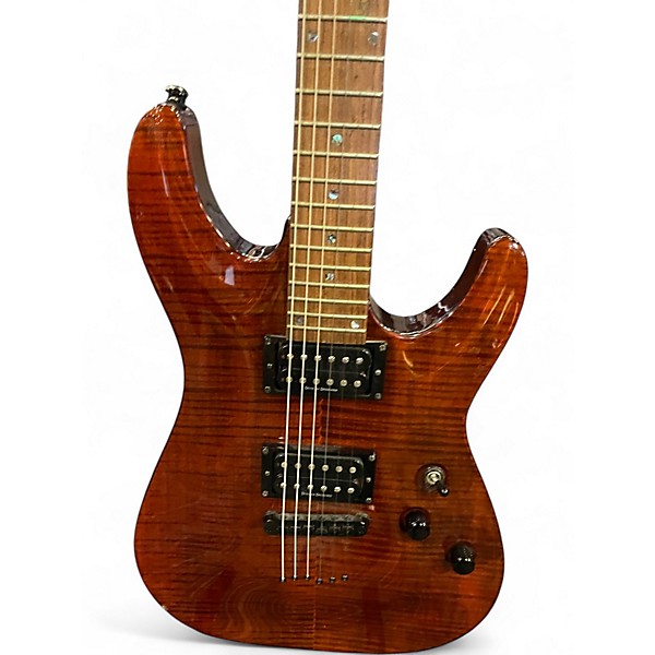Used Schecter Guitar Research GRYPHON Brown Solid Body Electric Guitar