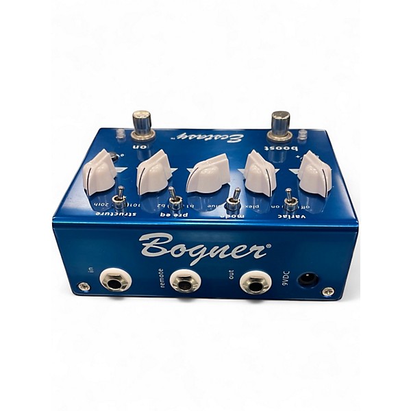 Used Bogner Ecstasy Blue Overdrive Effect Pedal