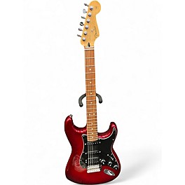 Used Fender Player Stratocaster HSS Cherry Solid Body Electric Guitar