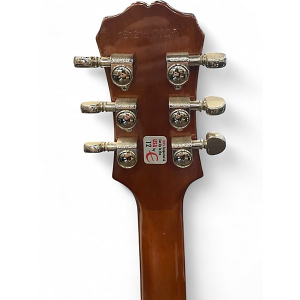 Used Epiphone les paul custom plus Honey Burst Solid Body Electric Guitar