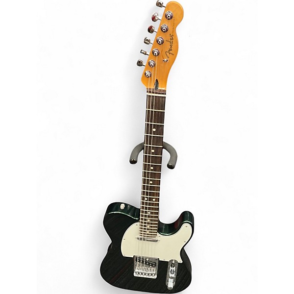 Used Fender Player Telecaster Green Solid Body Electric Guitar