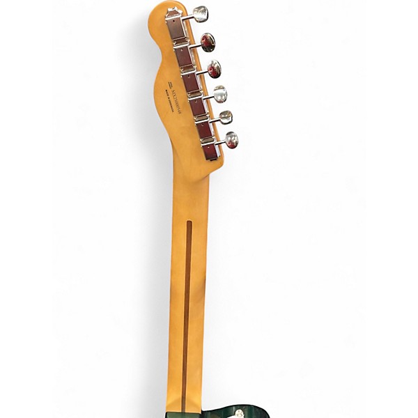 Used Fender Player Telecaster Green Solid Body Electric Guitar