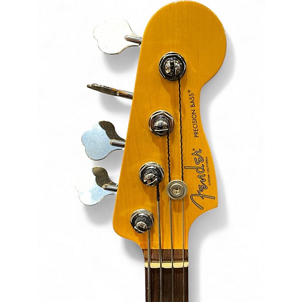 Used Fender American Professional II Precision Bass mercury Electric Bass Guitar