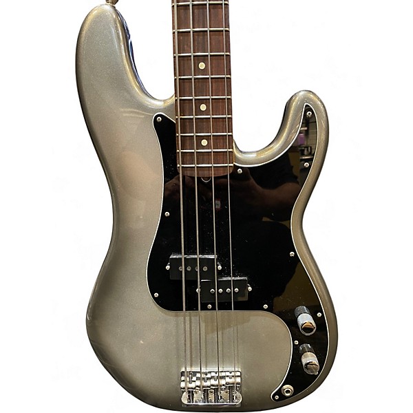 Used Fender American Professional II Precision Bass mercury Electric Bass Guitar