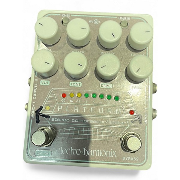 Used Electro-Harmonix Platform Stereo Compressor Limiter Effect Pedal