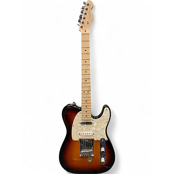 Used Fender American Nashville B-Bender Telecaster 3 Color Sunburst Solid Body Electric Guitar