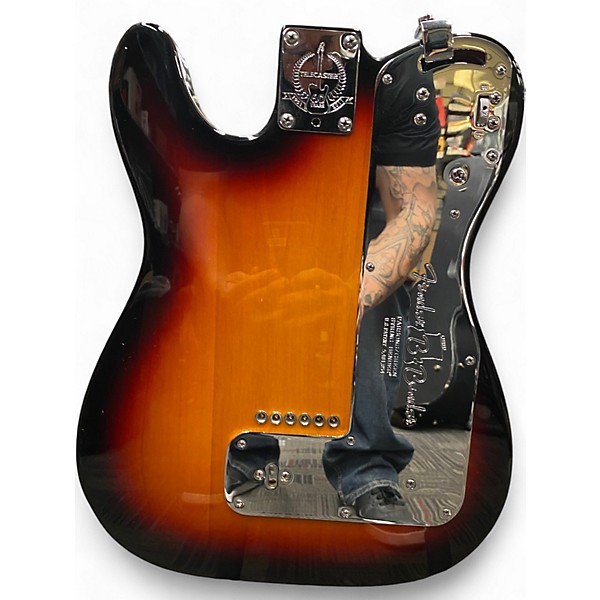Used Fender American Nashville B-Bender Telecaster 3 Color Sunburst Solid Body Electric Guitar