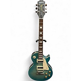 Used Epiphone Les Paul Traditional Pro IV Warn Pacific Blue Solid Body Electric Guitar
