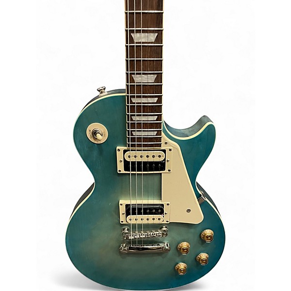 Used Epiphone Les Paul Traditional Pro IV Warn Pacific Blue