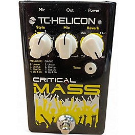 Used TC Helicon CRITICAL MASS Vocal Processor