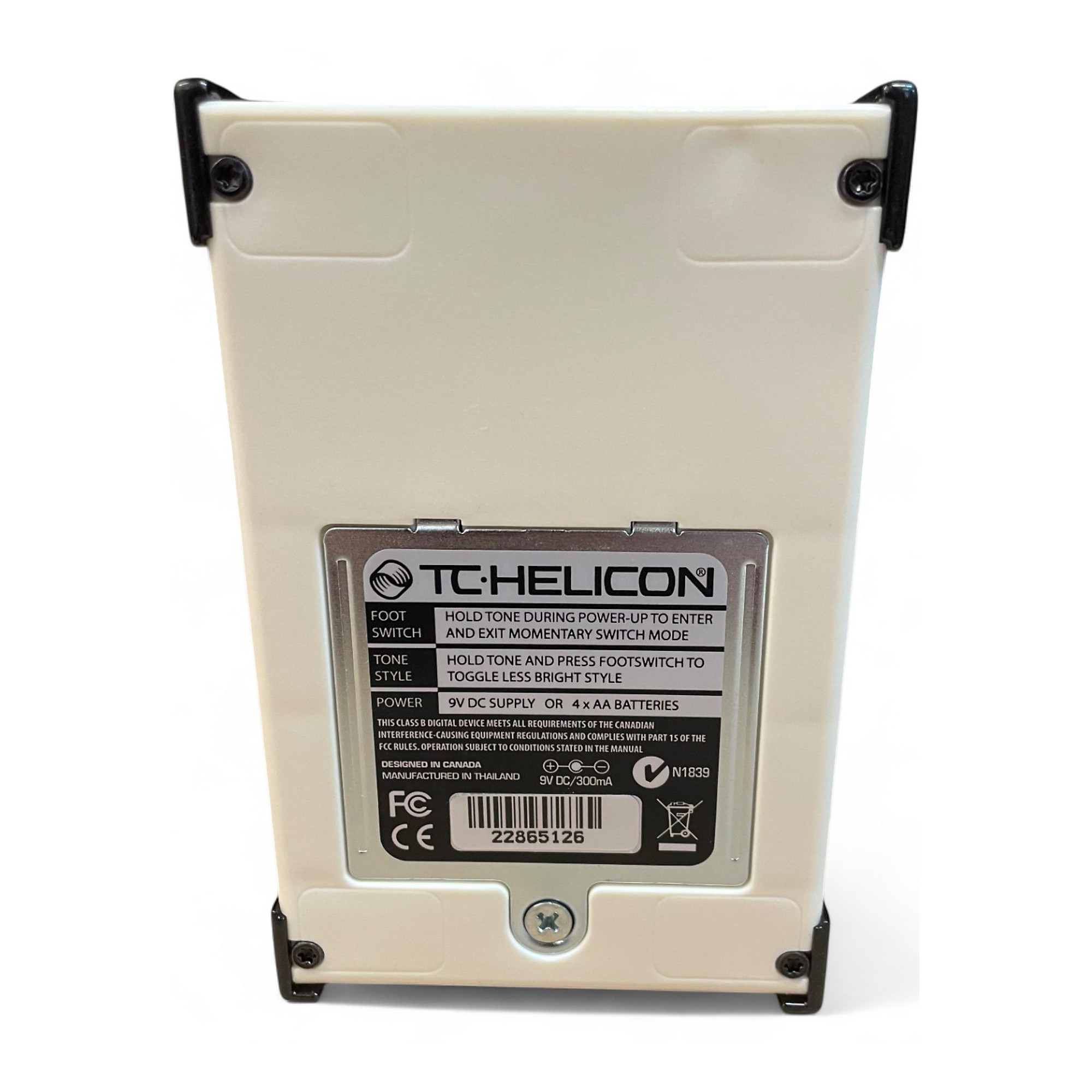 Used TC Helicon CRITICAL MASS Vocal Processor | Guitar Center
