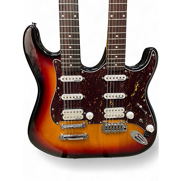 Used Dillion DDN-ST 612 2 Color Sunburst Solid Body Electric Guitar