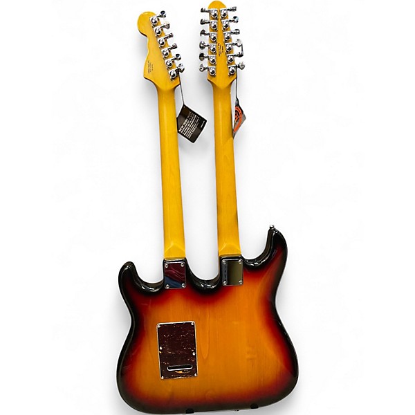 Used Dillion DDN-ST 612 2 Color Sunburst Solid Body Electric Guitar