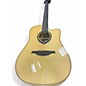 Used Lag Guitars THV20DCE Natural Acoustic Electric Guitar
