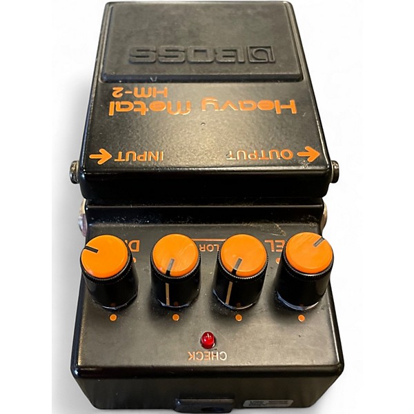 BOSS HM-2 Heavy l ギターエフェクター Used BOSS HM2 Heavy Metal Effect Pedal | Guitar Center