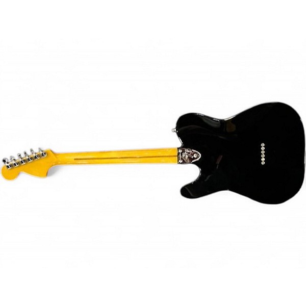 Used 2024 Fender American Vintage II 1975 Telecaster Deluxe Black Solid Body Electric Guitar