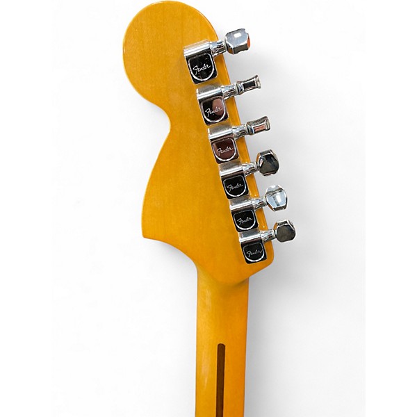 Used 2024 Fender American Vintage II 1975 Telecaster Deluxe Black Solid Body Electric Guitar