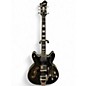 Used Hagstrom Tremar Viking Deluxe Black Hollow Body Electric Guitar thumbnail