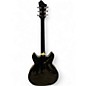 Used Hagstrom Tremar Viking Deluxe Black Hollow Body Electric Guitar