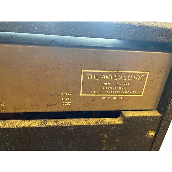 Used 1960s Ampeg Gemini 22 Tube Guitar Combo Amp