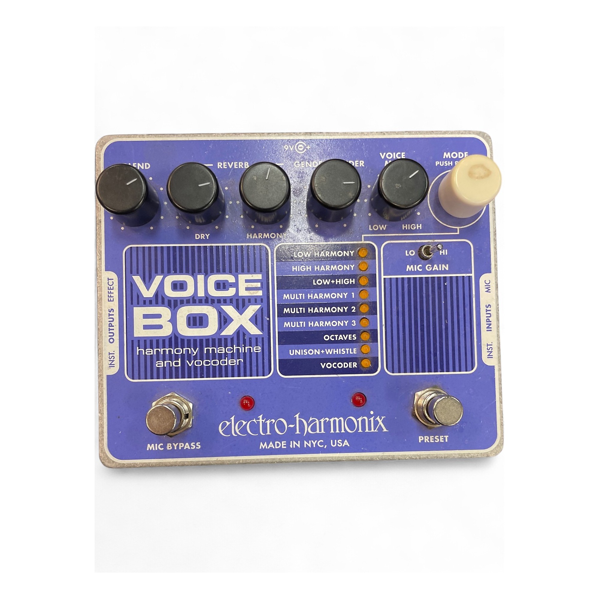 Used Electro-Harmonix VOICE BOX Effect Pedal | Guitar Center
