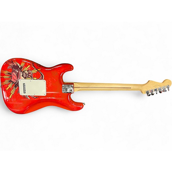 Used Fender Special Edition David Lozeau Sacred Heart Stratocaster Sacred Heart Solid Body Electric Guitar