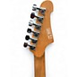 Used Iyv JM Style Hybrid Burgundy Burst Hollow Body Electric Guitar