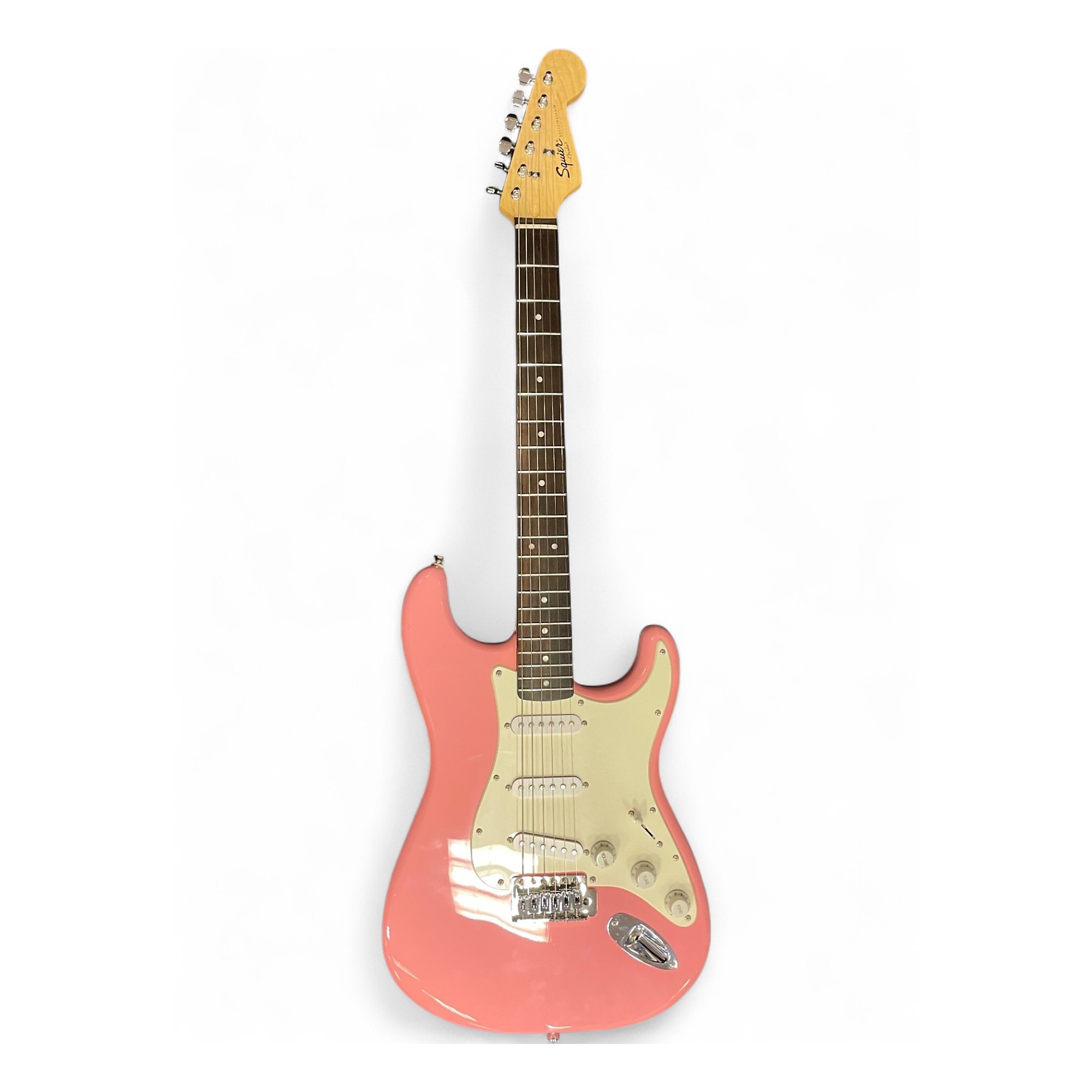 Squier BULLET STRAT エレキギター ピンク Used Squier Bullet Stratocaster Pink Solid Body Electric
