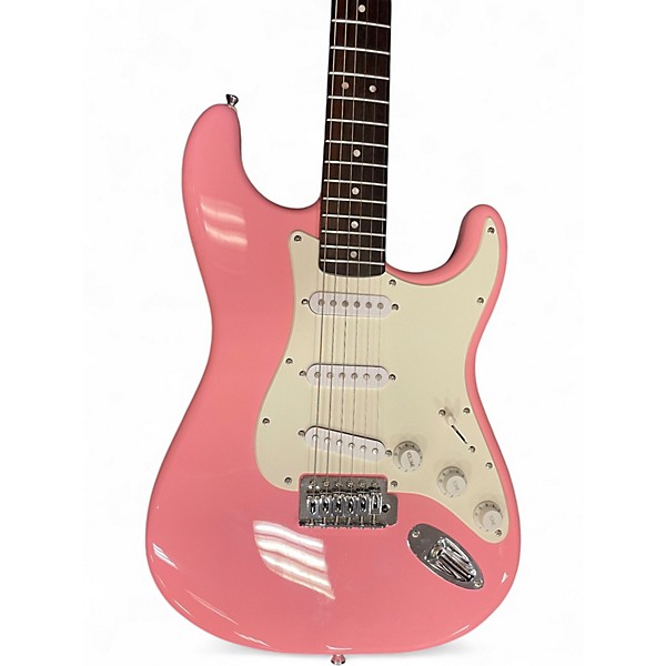 Squier BULLET STRAT ピンク　ストラトキャスター　エレキギター Squier Bullet Stratocaster Electric Guitar in Pink Finish