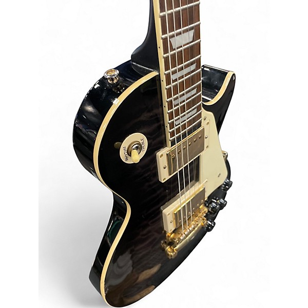 Used Epiphone Les Paul Ultra Midnight Ebony Solid Body Electric Guitar