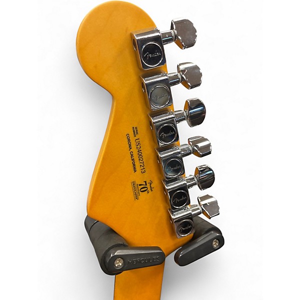 Used Fender American Professional II Stratocaster Mercury Solid Body Electric Guitar