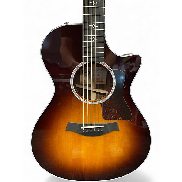 Used Taylor 412CE Sunburst Acoustic Electric Guitar
