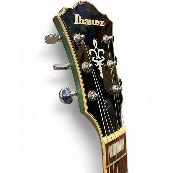 Used 2021 Ibanez AS73 Artcore Inverness Green Hollow Body Electric Guitar