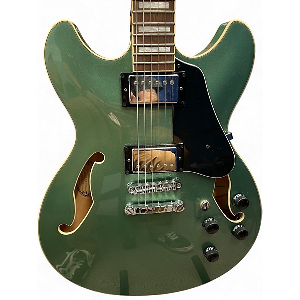 Used 2021 Ibanez AS73 Artcore Inverness Green Hollow Body Electric Guitar